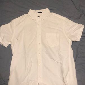 JCrew Mercantile White Oxford
